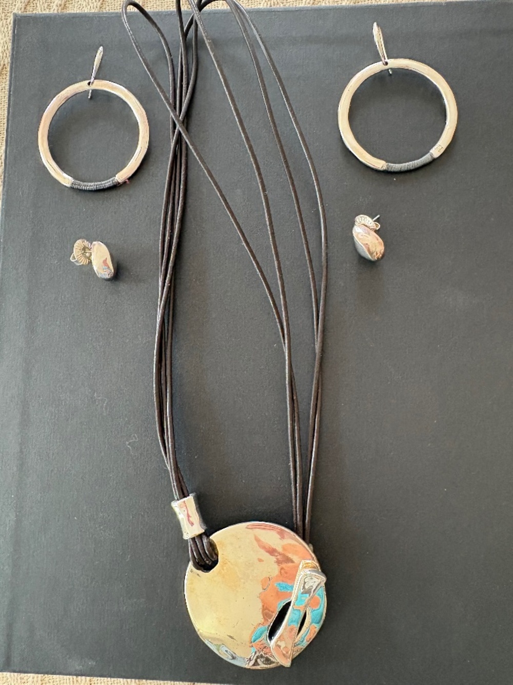 Robert Lee Morris Necklace And Earrings